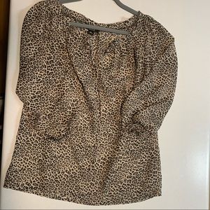 ALYX cleopard blouse